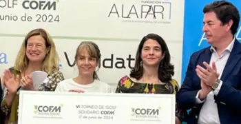 El VI Torneo Solidario de Golf del Colegio de Farmacéuticos de Madrid recauda 5.250 euros para la Fundación A LA PAR