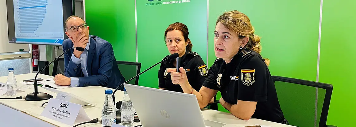 La colaboración farmacéutica contra la ciberdelincuencia, clave para la Policía Nacional