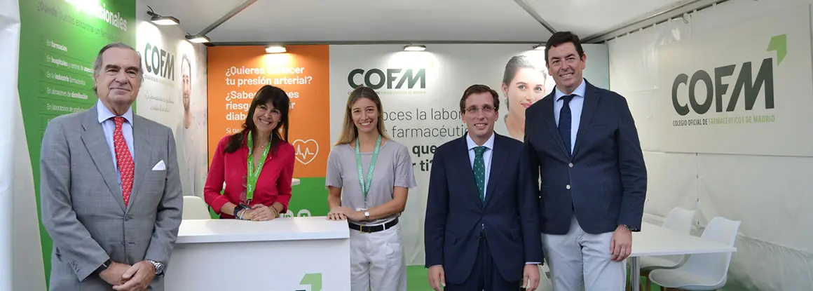 Los farmacéuticos madrileños reafirman su compromiso sanitario y social con la población en el ‘Día de las Profesiones’