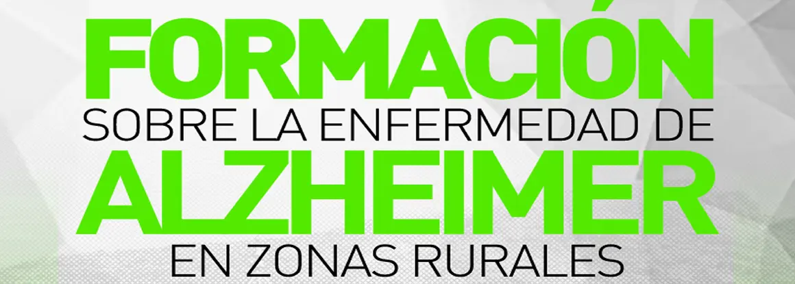 CEAFA pone en marcha un proyecto de formación sobre la enfermedad de Alzheimer en zonas rurales