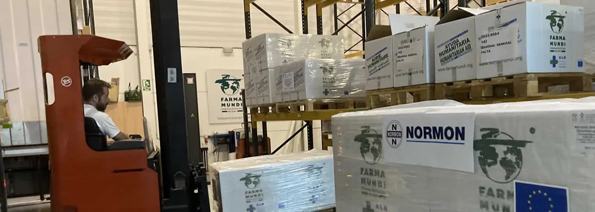 Farmamundi, Kern Pharma y Normon envían medicamentos para abastecer hospitales en Ucrania