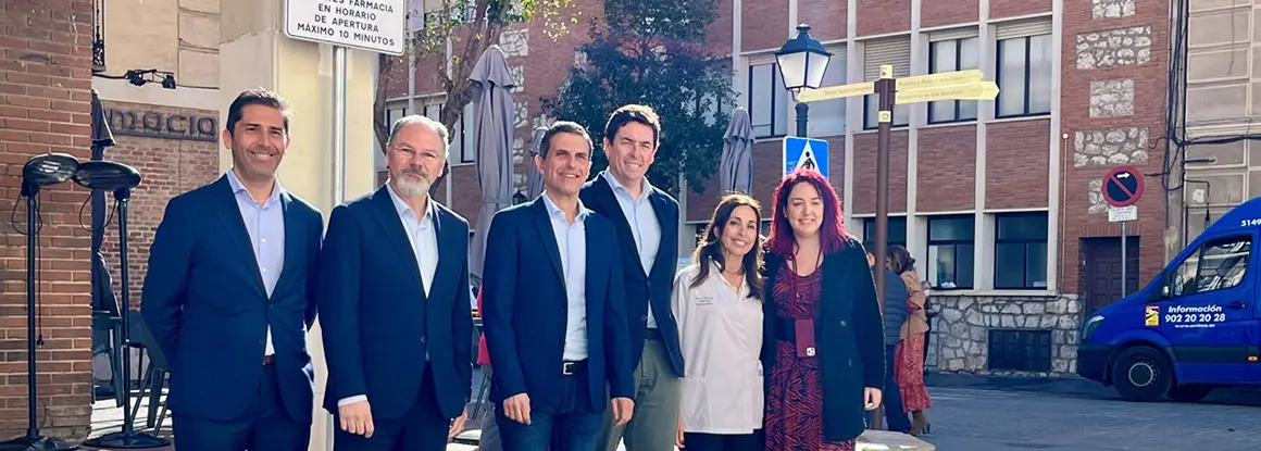 Inauguradas zonas de estacionamiento reservado para oficinas de farmacia en Alcalá de Henares