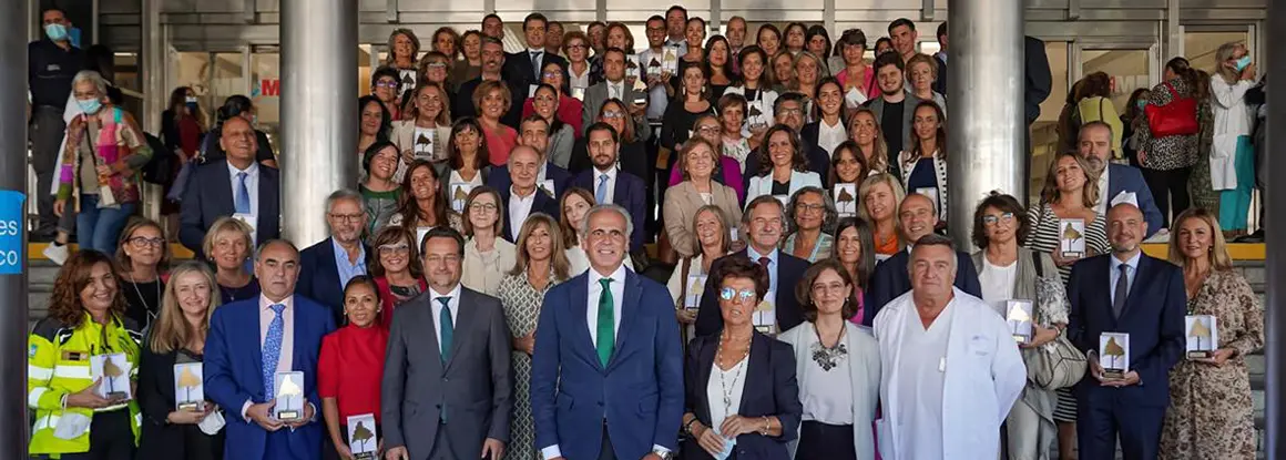 La Comunidad de Madrid rinde homenaje a las instituciones que participaron en la Estrategia de Vacunación frente a la COVID-19