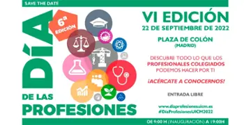 Un encuentro multitudinario para acercar las profesiones a la ciudadanía y orientar a los estudiantes sobre su futuro profesional ante los nuevos retos