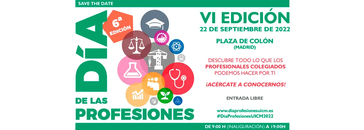 Un encuentro multitudinario para acercar las profesiones a la ciudadanía y orientar a los estudiantes sobre su futuro profesional ante los nuevos retos