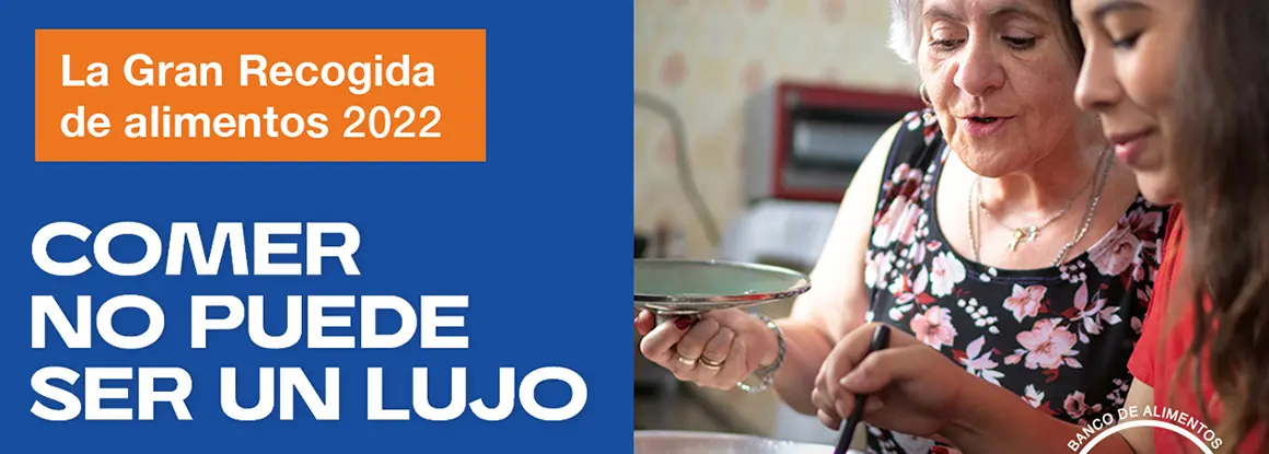 Ya puedes unirte a la Gran recogida de alimentos 2022