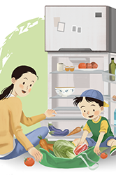 Cartel informativo Cómo prevenir intoxicaciones alimentarias