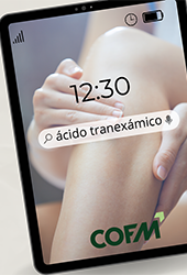 Imagen COFM sobre el ácido tranexámico