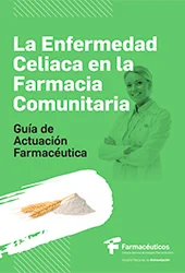 Portada cartel La Enfermedad Celiaca en la Farmacia Comunitaria