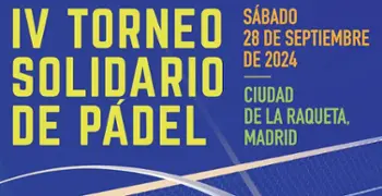 Inscripciones abiertas para el IV Torneo Solidario de Pádel del COFM que se celebrará el 28 de septiembre