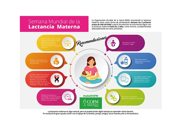 Beneficios y ventajas de la lactancia materna