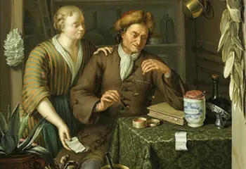 ¿Representa el cuadro “El farmacéutico” de Frans van Mieris la esencia de la profesión?