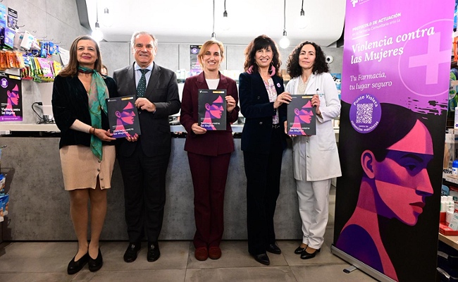 Un nuevo protocolo de acción consolida a las farmacias comunitarias como aliadas frente a la violencia contra las mujeres