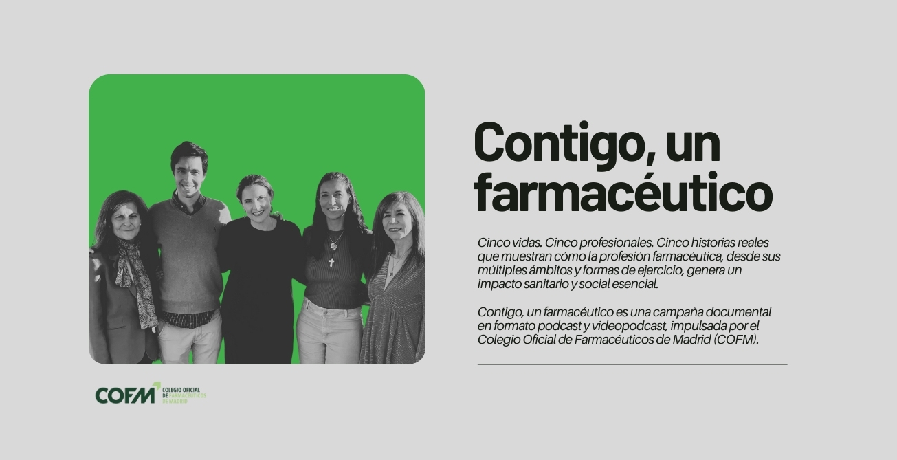 `Contigo, un farmacéutico’: una serie que muestra el lado humano y diverso de esta profesión y su impacto en la vida de las personas