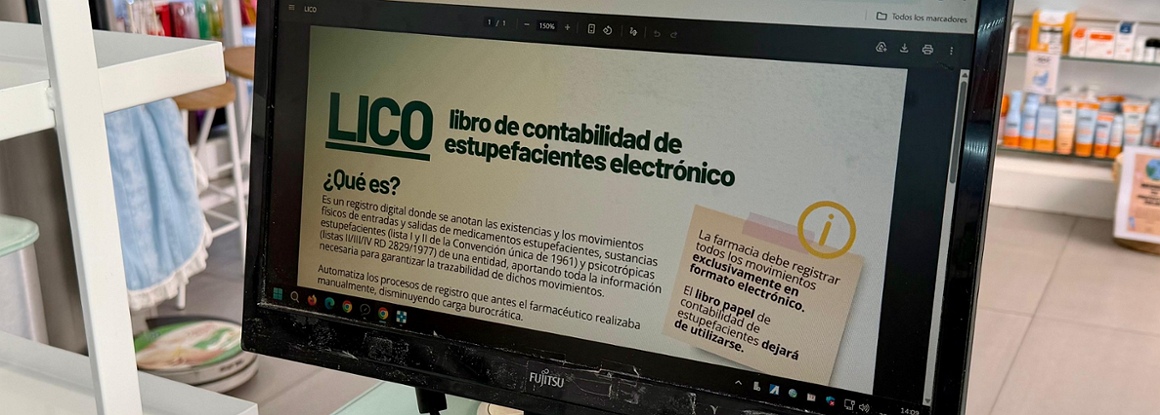 Las farmacias madrileñas avanzan en digitalización con la implantación del Libro electrónico de contabilidad de estupefacientes
