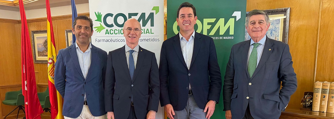 Encuentro institucional entre el Colegio Oficial de Farmacéuticos de Madrid y Previsión Sanitaria Nacional