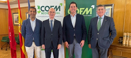 Encuentro institucional entre el Colegio Oficial de Farmacéuticos de Madrid y Previsión Sanitaria Nacional